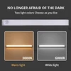 Motion Sensor Night Lights Wireless LED USB Rechargeable Magnetic For Wardrobe Room Closet Kitchen Aisle Detector Cabinet Lamp 2