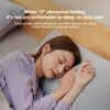 OLAF Silicone In-ear 3.5mm Jack Wired Earphones Handsfree Sleep Headphones With Cable Earbuds In-line Control Headset With Mic 4