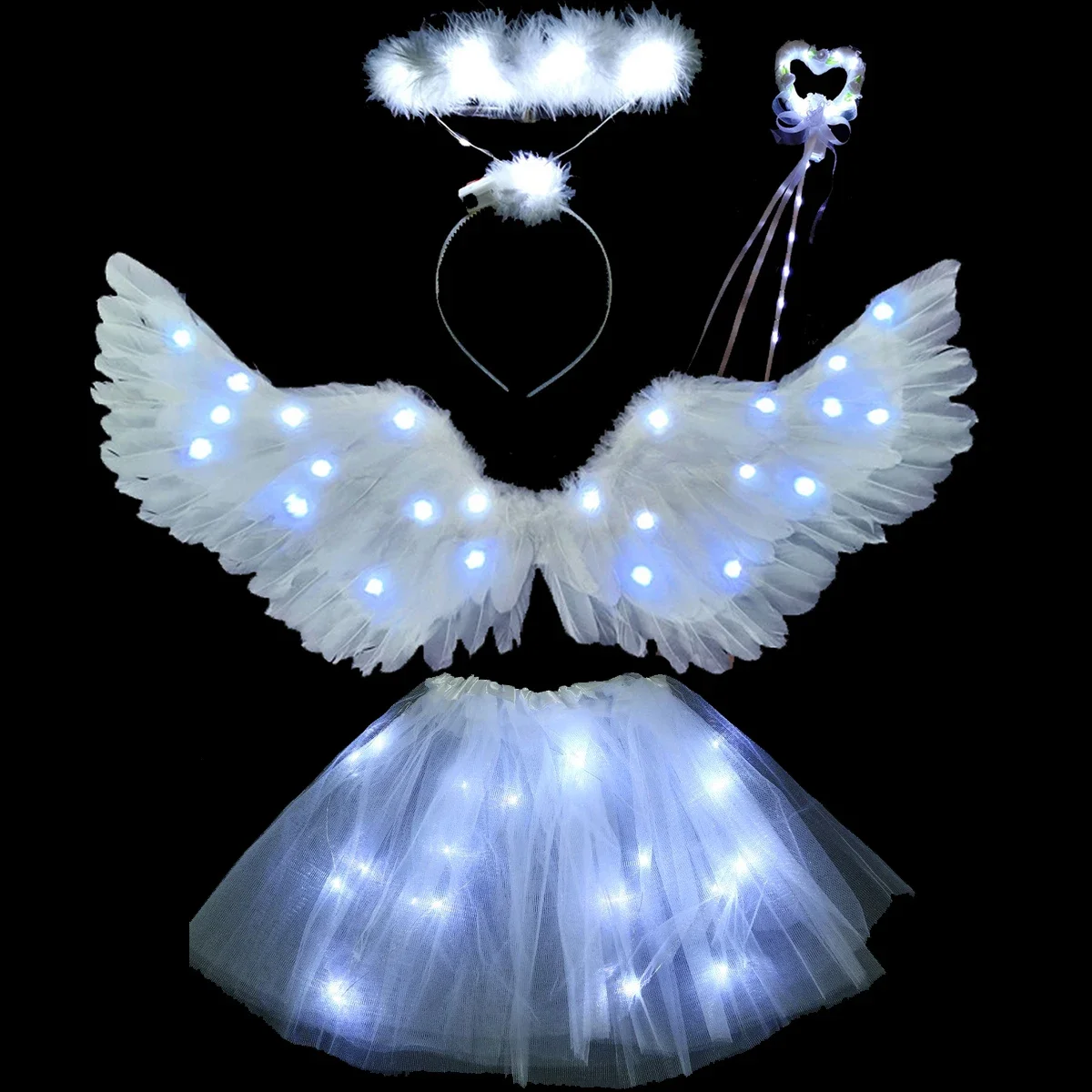 LED Angel Wings Set 3