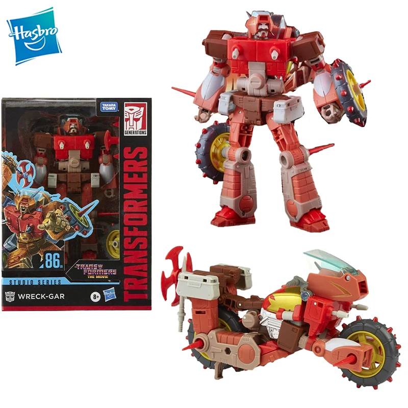 

[In Stock] Hasbro Transformers Studio Series SS86-09 WRECK-GAR Voyager Original Action Movie Figure Model Collectible Gift Toys