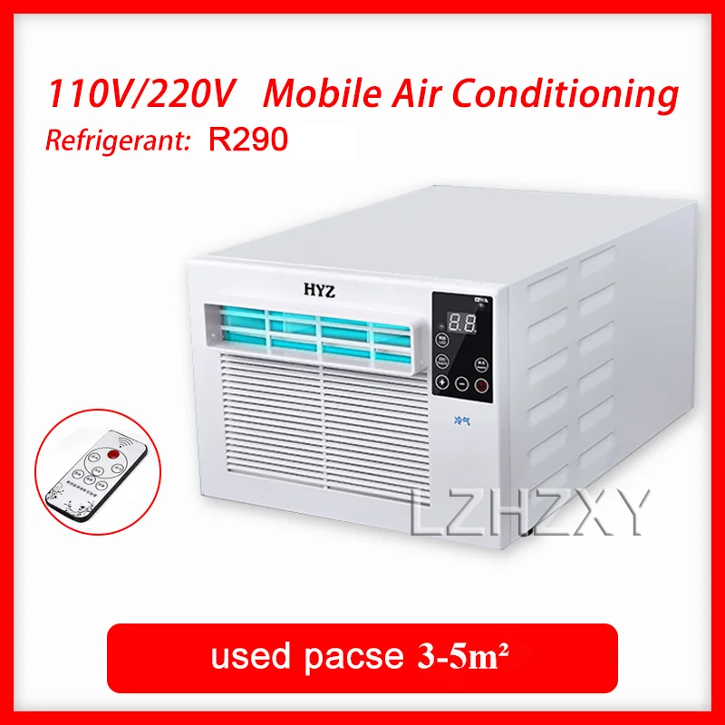 Air Conditioning Machine Home Portable Mobile Air Conditioning Dehumidification Desktop Mini Cooling Only Machine Free Installation with Remote Control