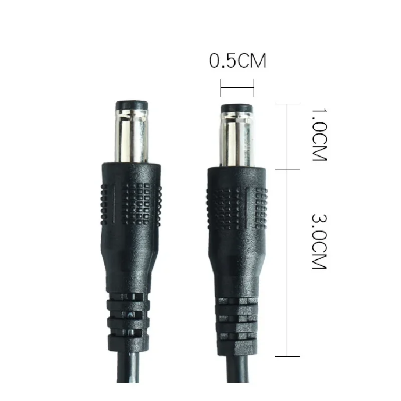 Double-ended Nail Sander Handle Connection Cabl DC Port Nail Sander Replace Spring Wire Double-headed 1/1.5M Universal Nail Line 5