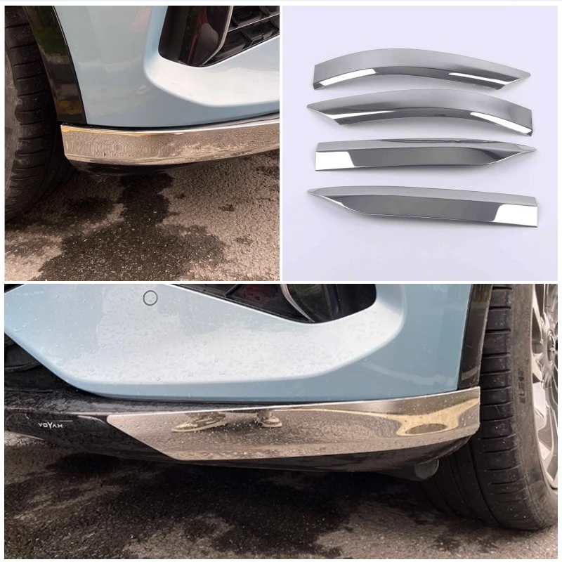 

For Dongfeng Voyah Free 2021 2022 2023 Accessories LHD Car Front And Rear Corner Protectors Bottom Bumper Plate Hood Decorative