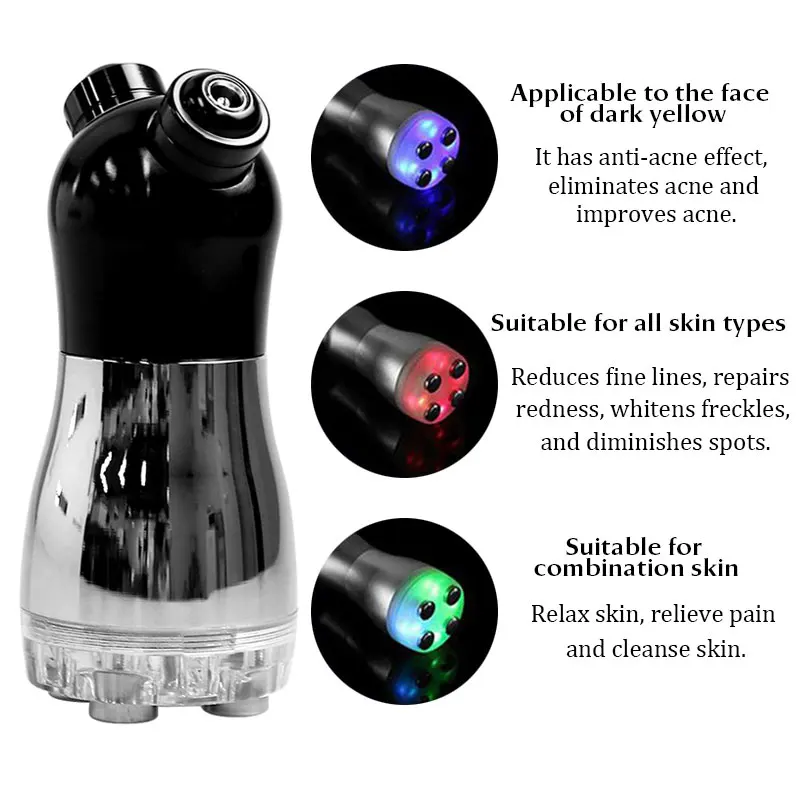 Led Facial Mask Facial Machine Facial Mesotherapy Electroporation RF Radio Frequency LED Photon Face Lifting Tighten Wrinkle Removal Skin Care Face Massager