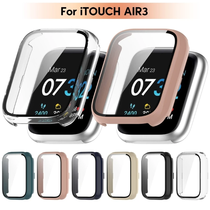 

Screen Protector Case Cover for iTOUCH AIR 3 Scratch-resist Shock Full Edges Coverage Smartwatch Onepiece Bumpers Shells P9JB