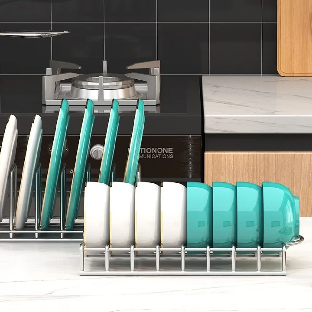 Stainless Steel Rust-Proof Multipurpose Kitchen Dish Drying Rack Organizer