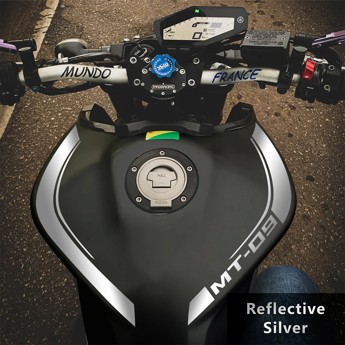 Anolestix reflexní vinyle motocykl nálepky nový komora křivit obtisky logem pro yamaha MT09 MT-09 FZ09 FZ-09 2018 2019 2020
