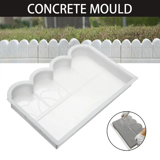 Műanyag Készítmény Diy -Burkolat Penész Otthoni Kerti Padló Út Beton Öntőformák Kő Tégla Pálya Penészépületek Kiegészítők 42X25X5Cm