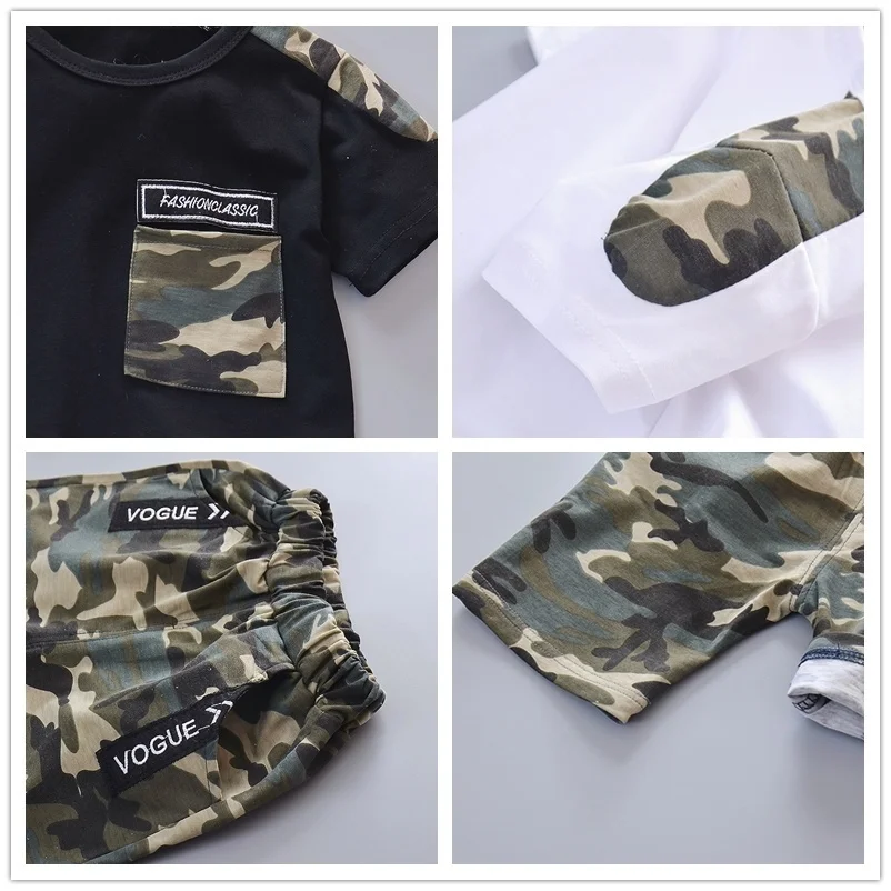 New Summer Baby Clothes Suit Children Fashion Boys Girls Cartoon T-Shirt Shorts 2Pcs/set Toddler Casual Clothing Kids Tracksuits