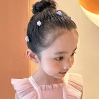 Stretchable Invisible Hair Clips, Girl U Shape Finishing Fixer Comb Headbands 2