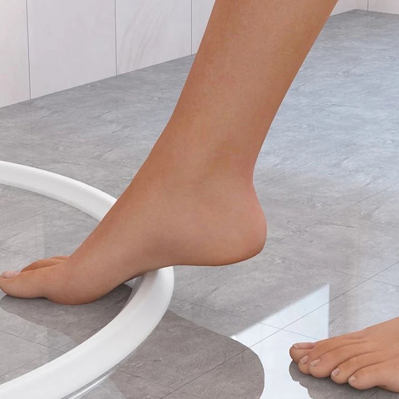 Bathroom Retention Basin Water Stopper Silicone Retaining Strip 1M Water Shower Dam Flood Barrier Dry And Wet Separation Blocker shower water barrier water barrier strip