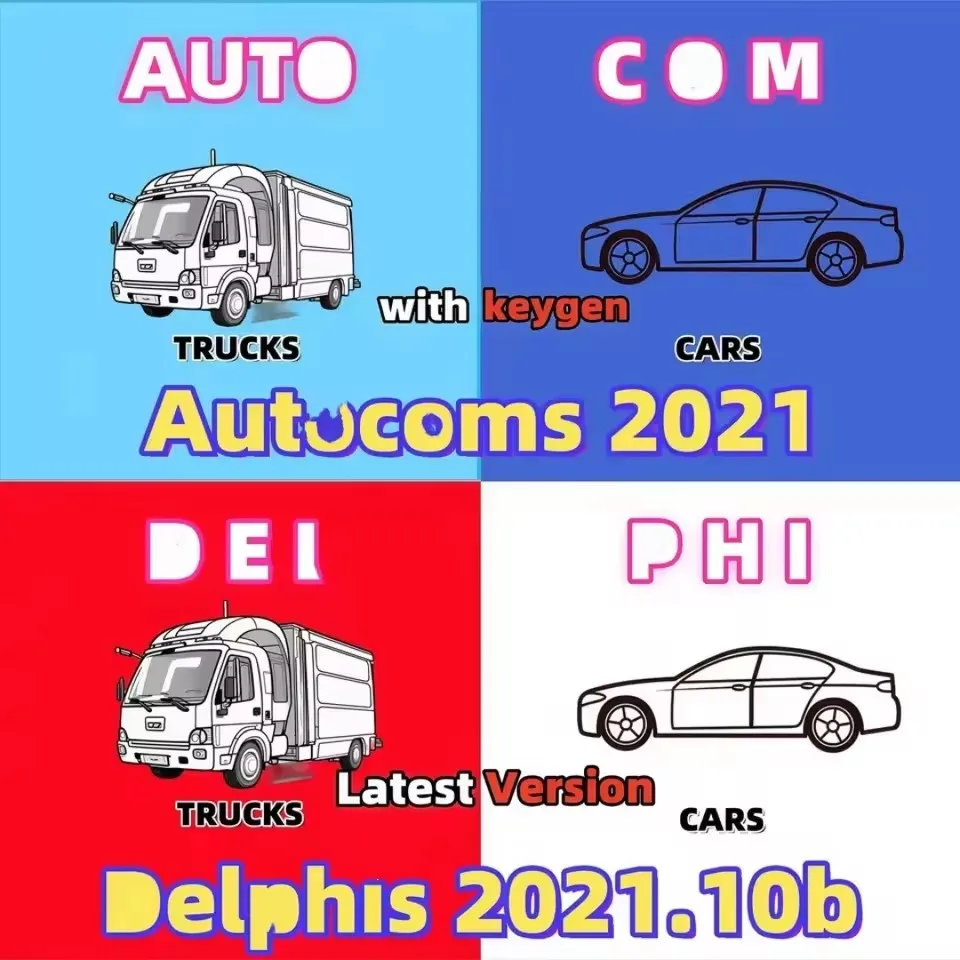 Dernier Delphis 2021.10b le plus vendu avec logiciel keygen DS 150 Autocoms 2021.11 Codes Diagnostic OBD2 2025 – Image 4