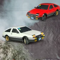 2024 New 1/18 RC Car AE86 2.4G Rear Drive Built-in Gyroscope With LED Lights Drift Remote Control Car For Children Toy Gift 2
