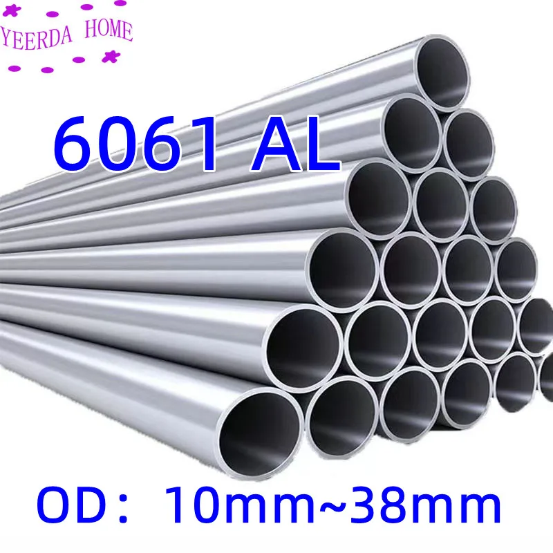 6061 aluminum tube 10mm~38mm Dia Wall thickness 1mm