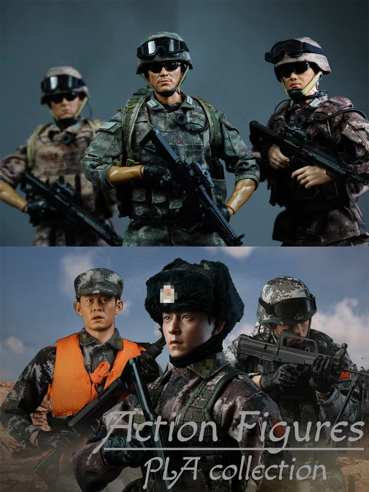 136 pezzi set di giocattoli modello soldato militare, action figure dell'esercito set soldatini giocattolo uomini dell'esercito figure giocattolo giocattolo educativo di azione militare di lusso