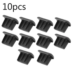 Silicone Soft Micro USB Dust Plugs - Anti - Dust Charging Port Protectors (10 - Pack) (Headset Dust 10Pcs)