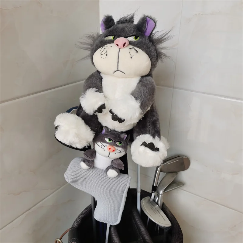 

Головной убор Lucifer Cat golf driver 460cc, деревянный чехол DR, забавный подарок