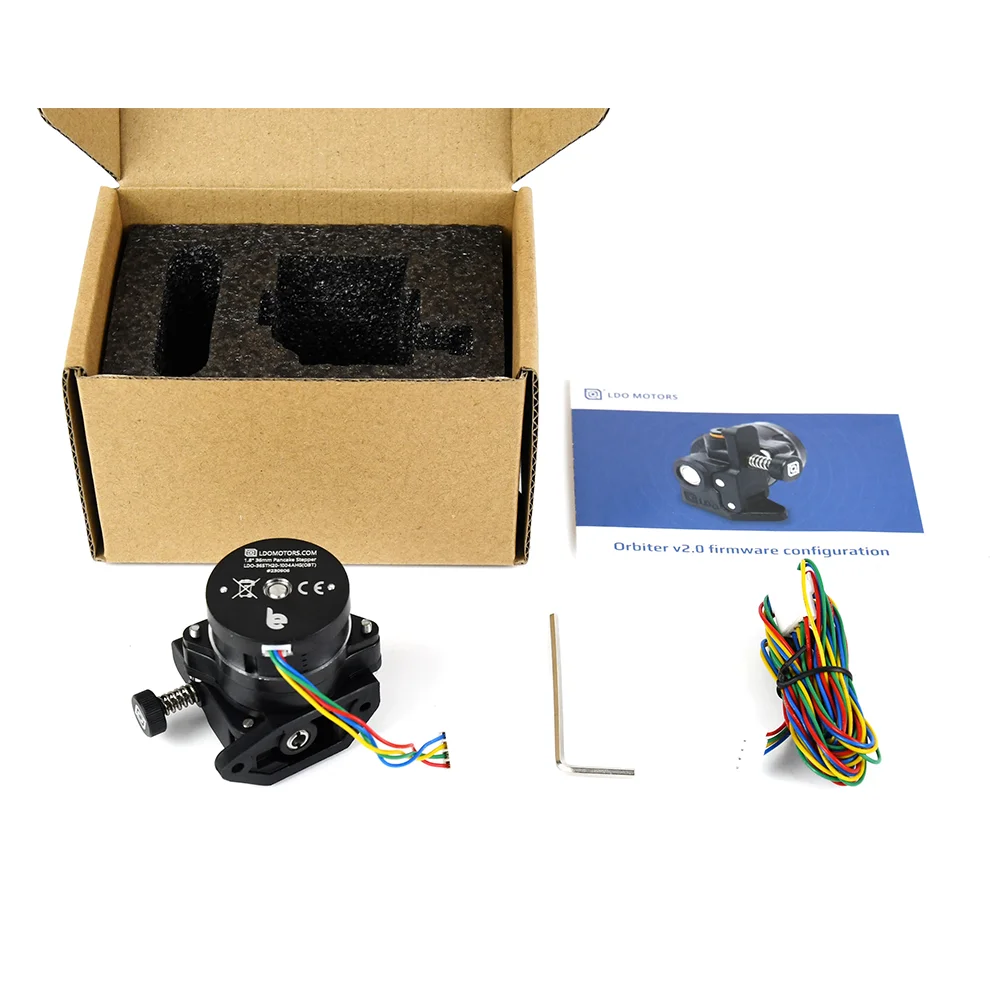 Biqu Orbiter Extrusora com Motor Engrenagem Dupla Direct Drive Voron 2.4 Creality 3d Cr10 Ender3 v2 Pro 3d Printer Parts - Imagem 5