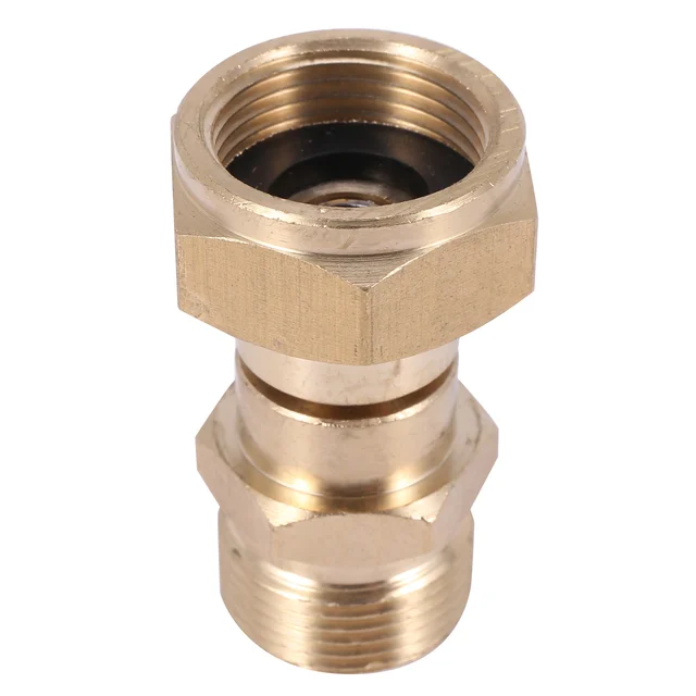 Nyomásmosó Elforgatható Ízület, Törésmentes Pisztoly A Tömlő Illesztéshez, Twist Metrikus M22 14 Mm -Es Csatlakozás, 3000 Psi - Image 2