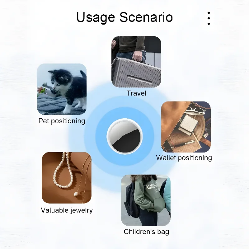 Smart Finder Tracker Key Finder Phone Airtag APP Search Alarm Real-time Location Children Positioning Pet Locator Tracker smart tracker