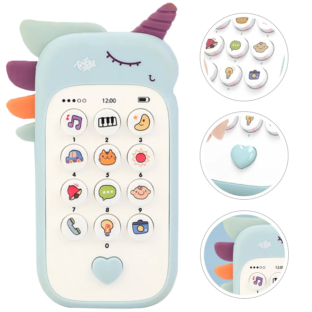 

Baby Phone Play Musics Sounds Cell Phone Toy Adorable Cartoon Baby Phone Fun Baby Phone Toy