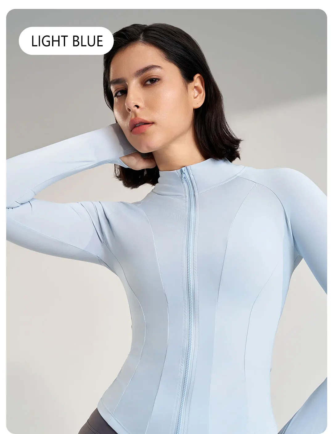 Schnell trocknende Yoga-Kleidung, Übungskleidung, Oberteile, Damen, Fitnessstudio, Fitness-Kleidung, Fitness, Sport, Strumpfhosen, Sonnenschutzkleidung – Detail 14