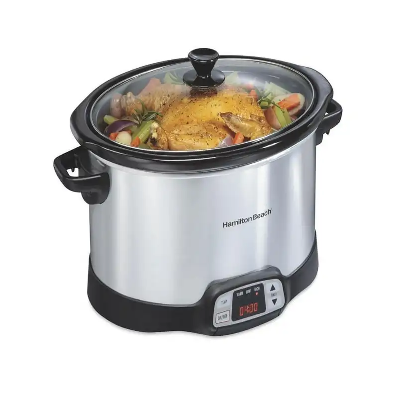 

8 Quart Programmable Slow Cooker Model 33480