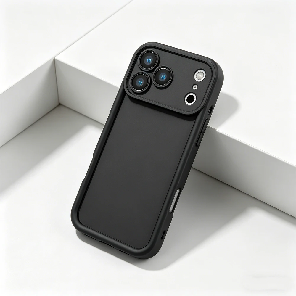 NARUTO Itachi Uchiha Black Soft Shell Phone Case with Lens Protection