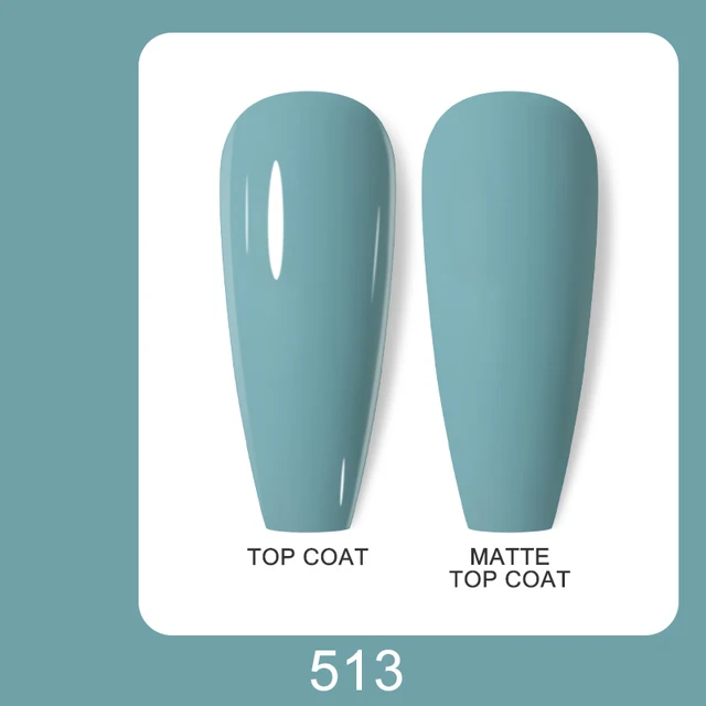 Arte Clavo 15ml Brown Coffee Color UV Gel For Nail Gel Nail Polish Varnish Hybrid Glitter Decoration Base Top Coat Set 513