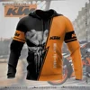 Fashion Off-Road Motorcycle Riding 3D Printed Pattern KTM Sport Hoodie Long Sleeves Comfortable Warm Hoodie with Drawstring 4