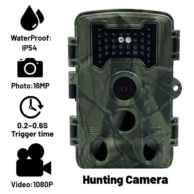 58MP 2.7K Trail Camera with Night Vision 3 PIR Sensors IP66 Infrared Hunting Camera for Outdoor Wildlife Scouting Researching 5