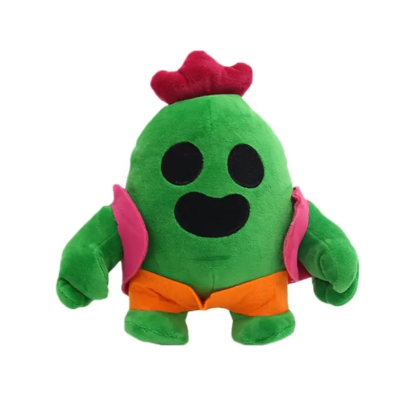 Cactus Plush Doll 20 Cm Animation Game Spike Stuffed Model Soft Cactu Children Baby Birthday Anime Toy | Игрушки и хобби