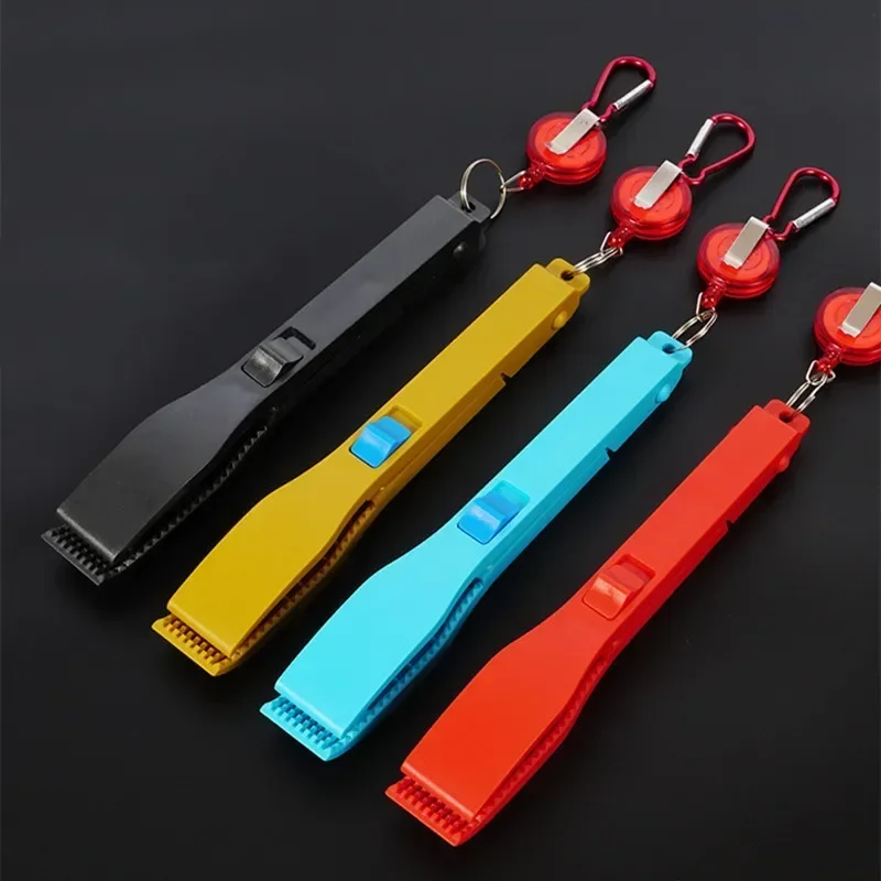 Fishing Pliers Clip Key Chain Bait Boat Gps Bracket Fish Tongs Switch Locking Device Clamp Tools Sports Entertainment images - 6