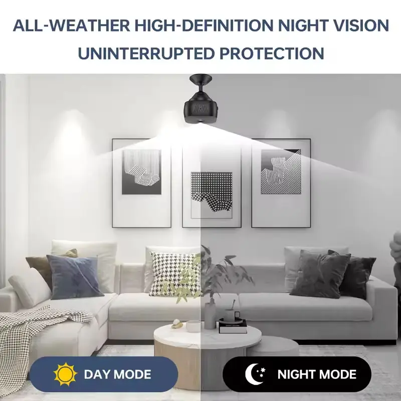 1080P Mini HD Wireless Security Camera - WiFi Remote Monitoring Smart Home Video Surveillance Camcorder for Protection - Image 5