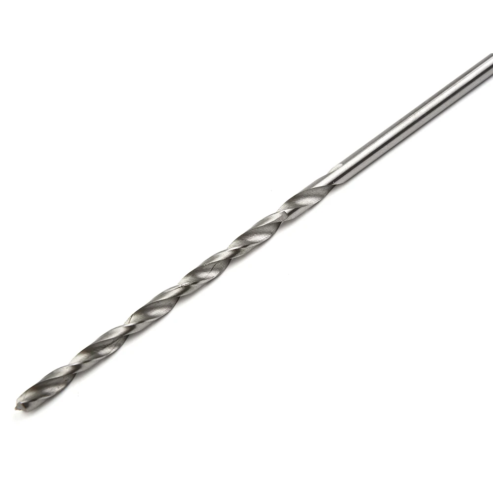 Drill Bit Set 2mm 3mm 4mm 5mm 6mm Diameter 160-300mm Extra Long HSS Straight Shank Auger-Twist