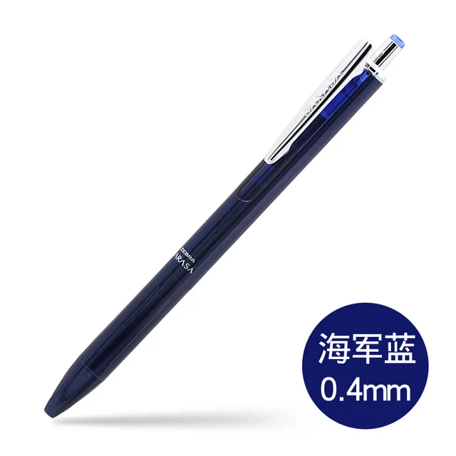 Japan ZEBRA SARASA Metal Gel Pen JJ55/JJS55 Heavy Touch Press Pen
