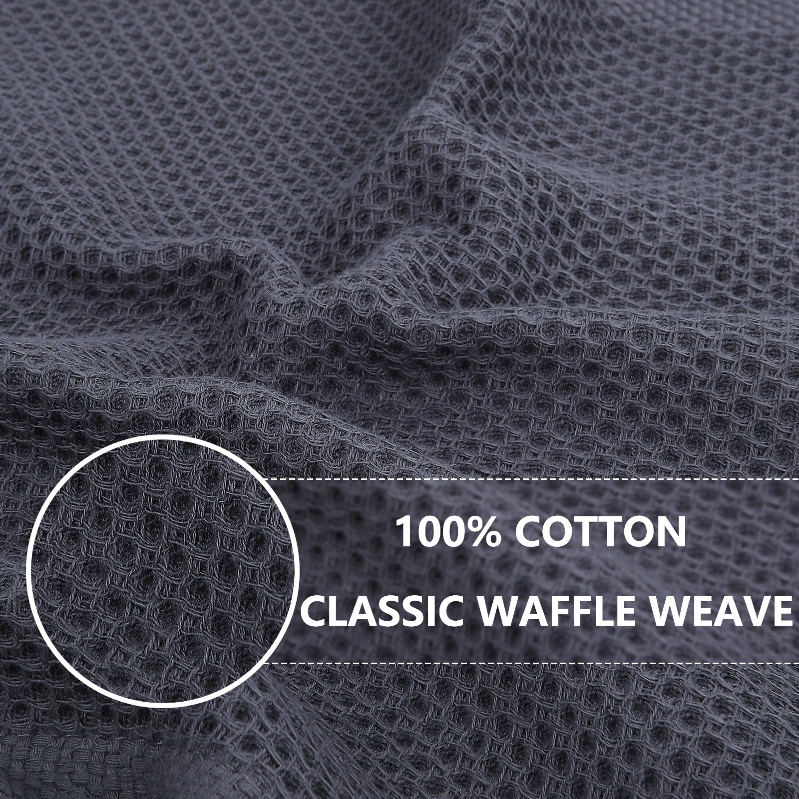 Cotton Dishcloth Soft Absorbent Microfiber Towel Kitchen Cleaning Cloth For Household Quick Drying Wash Cleaning 4Pcs