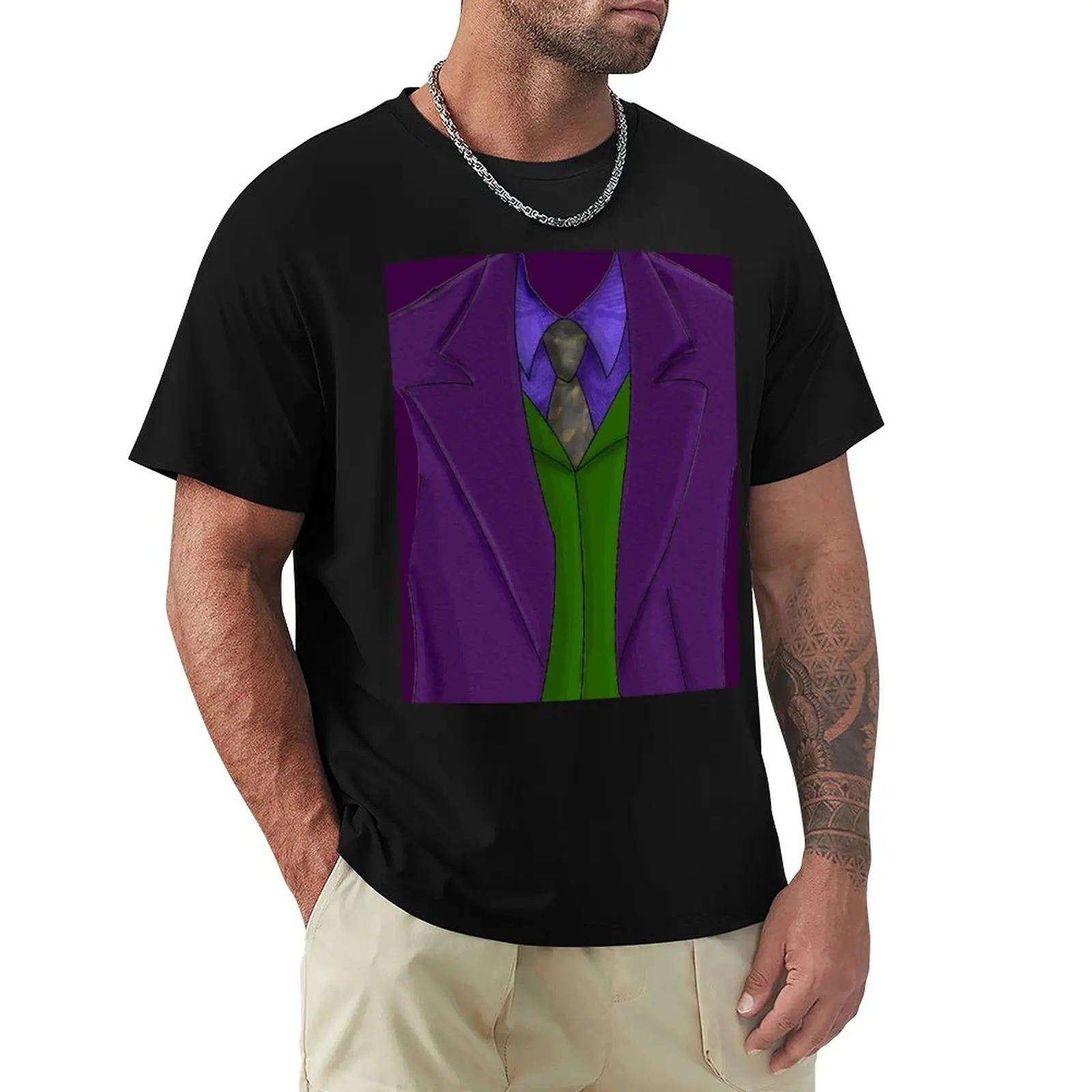 

Purple Cosplay T-Shirt shirts graphic tees Oversized t-shirt men workout shirt