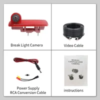 AHD 1080P Waterproof IR Night Vision Vehicle Rear View Reversing Brake Light Camera For Opel Vivaro 2014 Renaul Trafic 3 - Image 6