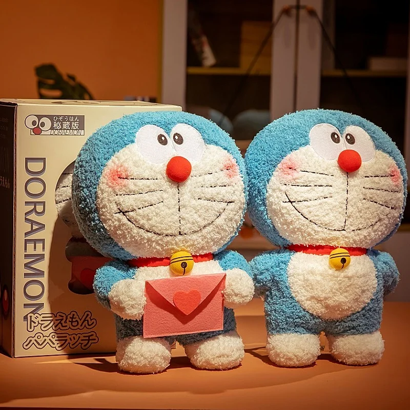 

40cm Anime Stand By Me Doraemon Plush Toy High Quality Lovely Cat Doll Soft Stuffed Pillow Birthday Gift Valentine Day Gift