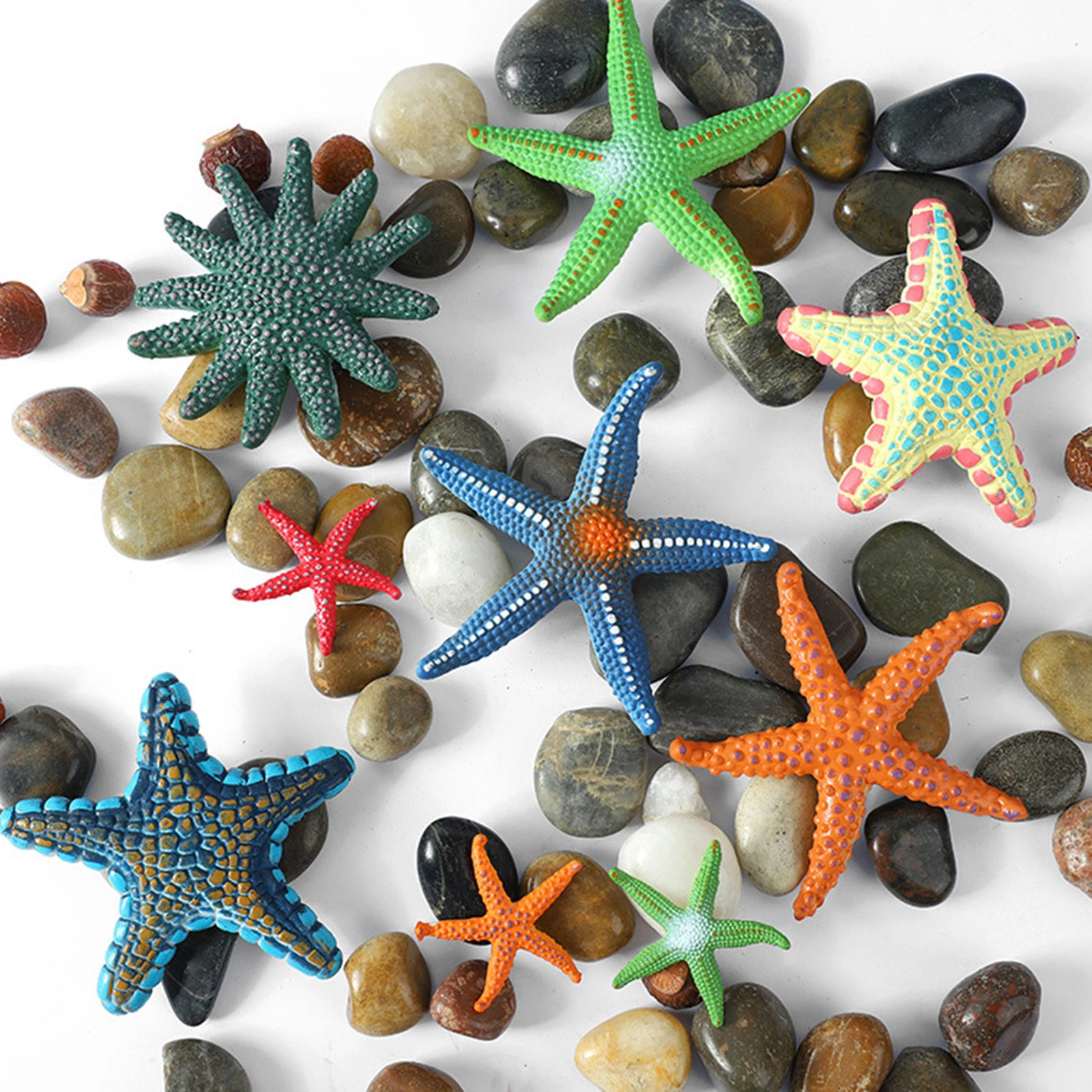 8pcs Starfish Pool Toys Colorful Sea Animals Set Swimming Pool Diving Toys  for Kids Starfish Decors Underwater Ornament Summer| | - AliExpress