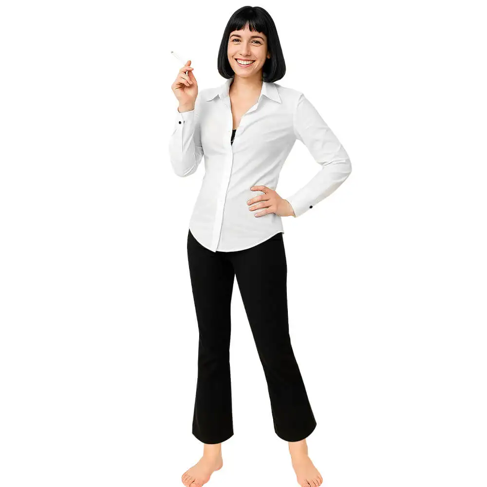 Sexy Mia Wallace Costume: The Ultimate Guide to Getting It Right for Your Pulp  Fiction Roleplay, image size:1000x1000