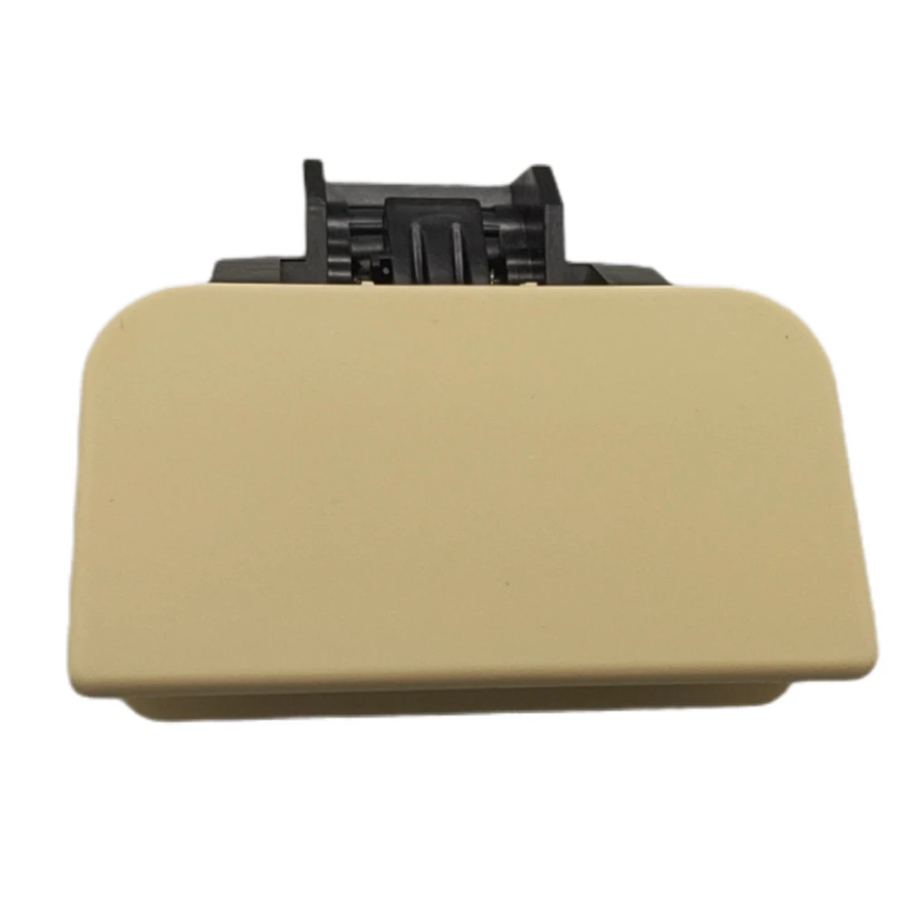 Car Glove Box Lock Latch Handle 6Q0857131D 6Q0857131C Replacement for Volkswagen Polo 2005 2006 2007 2008 2009 Black/Beige glove box lid