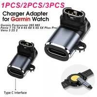 For Garmin Fenix 8 7 7S 7X 6S 6 Forerunner 955 965 USB-C Charger Smartwatch Charger Adapter Garmin Charging Cable Adapter ﻿