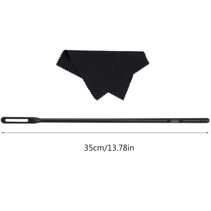 Flute Maintenance Tools Cleaning Kits Cloth Rod Rag Swab