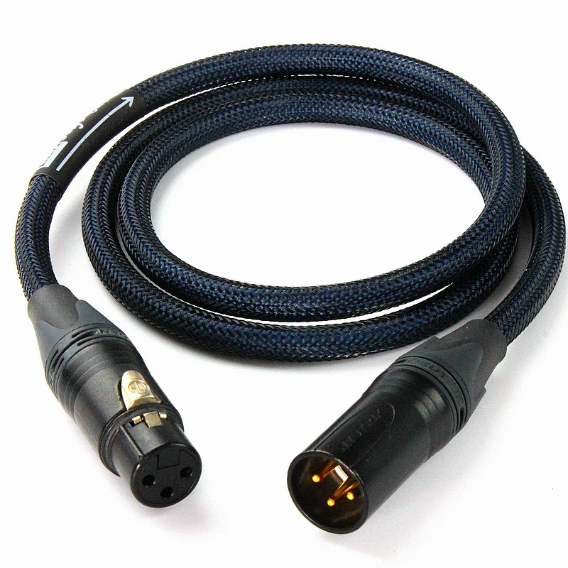 Cabo Digital com Plugue Macho e Fêmea Xlr 110 Ohms Aes Ebu Canare-da206