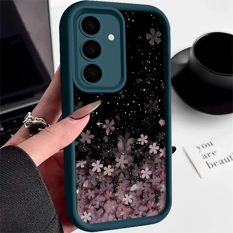 Cherry Blossom Silicone TPU Phone Case