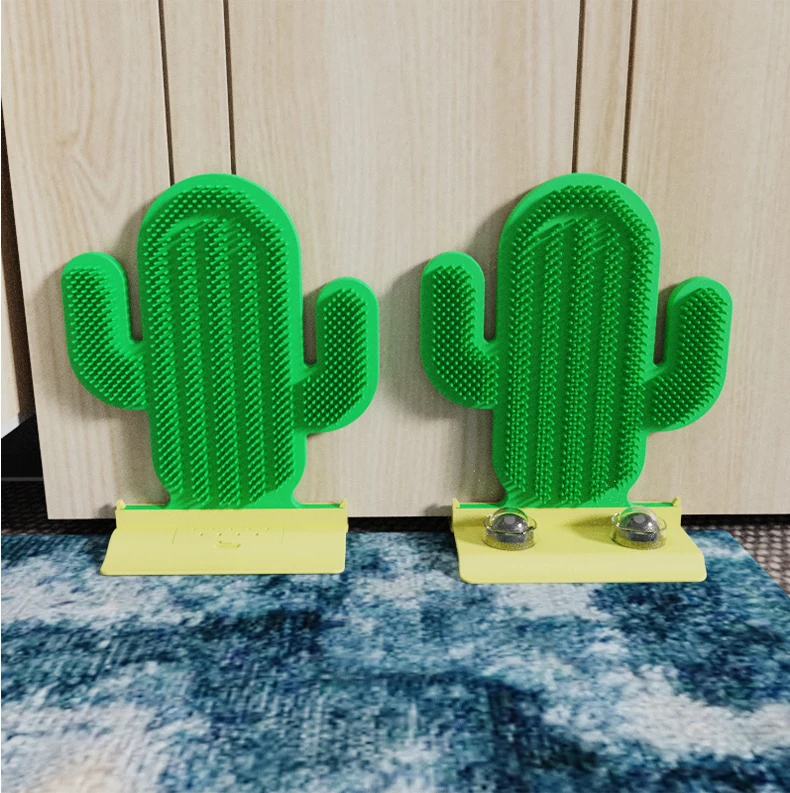 Title 15, HOOPET Cactus Cats Brush Corner Cat Self Groome...