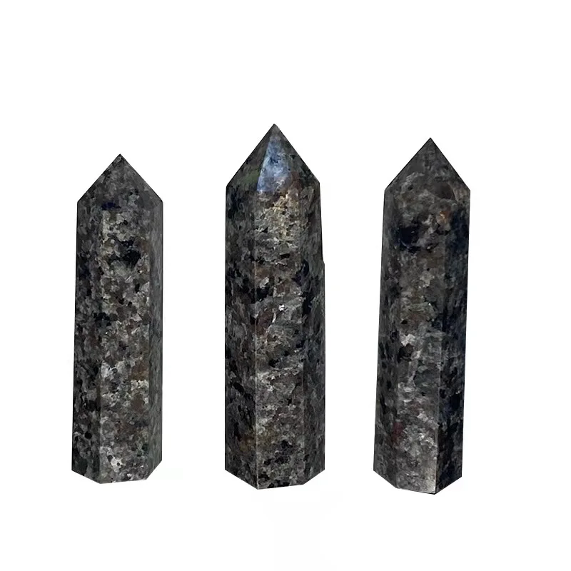 

Колонна Из Натурального огненного камня, полированный шестигранный настольный домашний декор, флуоресцентный минеральный странный камень, Хрустальная руда