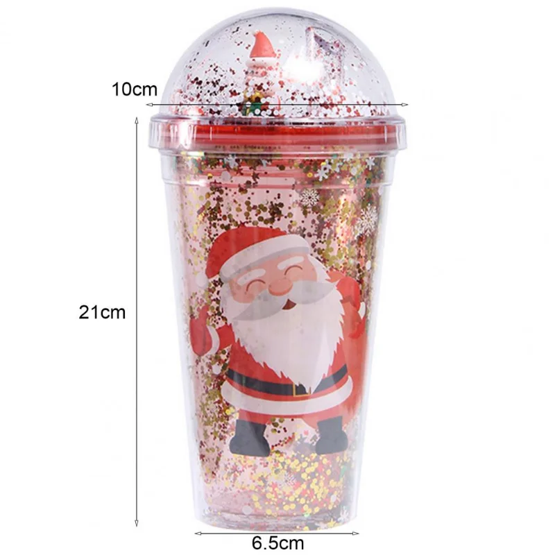 8Pcs Christmas Straw Cover Cup for Tumbler Cup, 10mm Santa Claus Drinking  Straw Topper, Reusable Protectors Straw Tips Lids for Cup Accessories (8Pcs